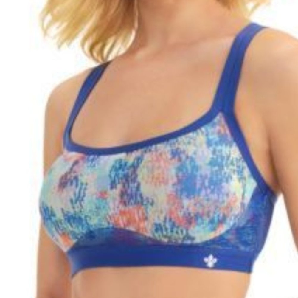 Lily of France Medium Impact Sports Bra NWOT sz XL
